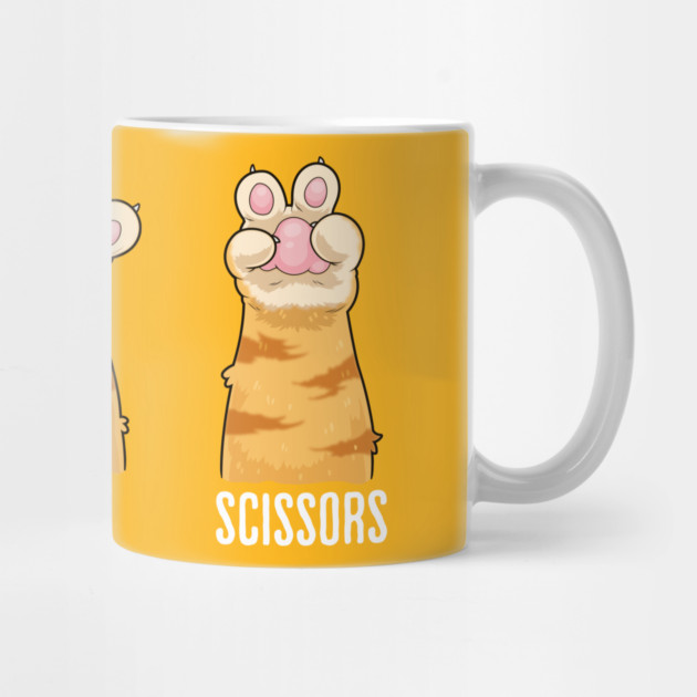 Rock Paper Scissors Cat Paws by GoshWow®