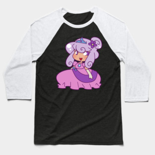 Purple Princess Baseball T-Shirt