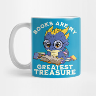 Book Dragon Mug