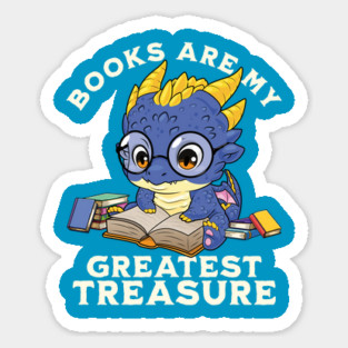 Book Dragon Magnet