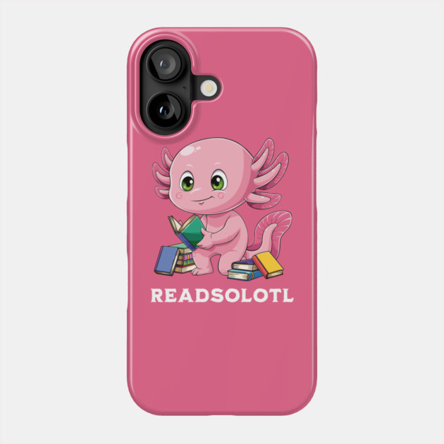 Book Axolotl Phone Case by GoshWow®
