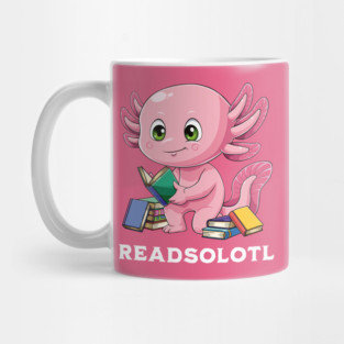 Book Axolotl Mug