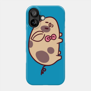 Pink Bow Piggy Phone Case