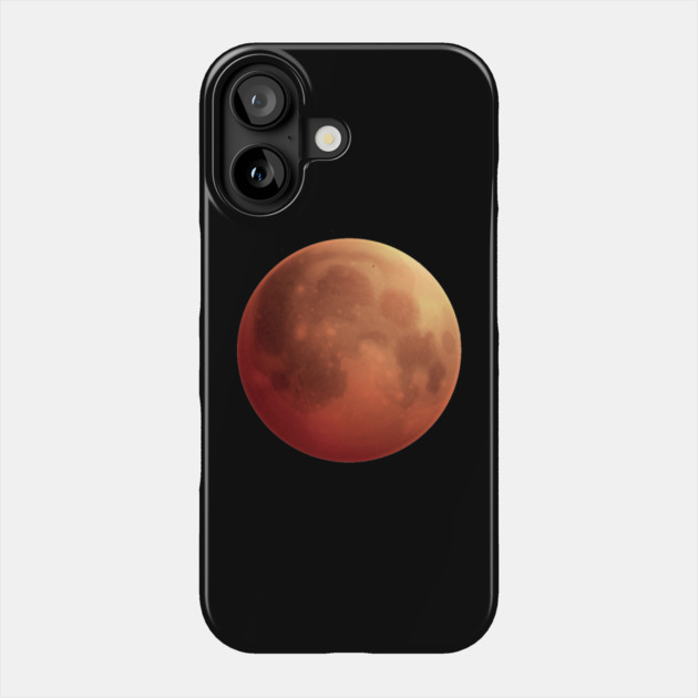 Total Lunar Eclipse Blood Moon – March 14, 2025 Eclipse Phone Case by ArtistTee ⭐⭐⭐⭐⭐