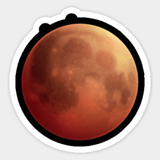 Total Lunar Eclipse Blood Moon – March 14, 2025 Eclipse Magnet