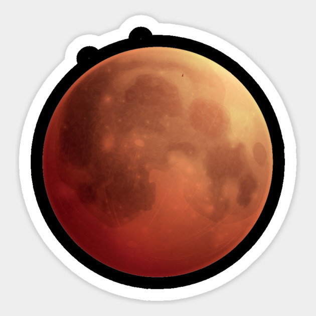 Total Lunar Eclipse Blood Moon – March 14, 2025 Eclipse Magnet by ArtistTee ⭐⭐⭐⭐⭐