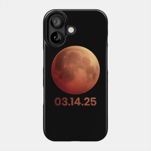 Total-Lunar-Eclipse-Blood-Moon Phone Case