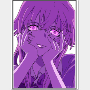 Yuno Gasai, Yandere Ver. Posters and Art