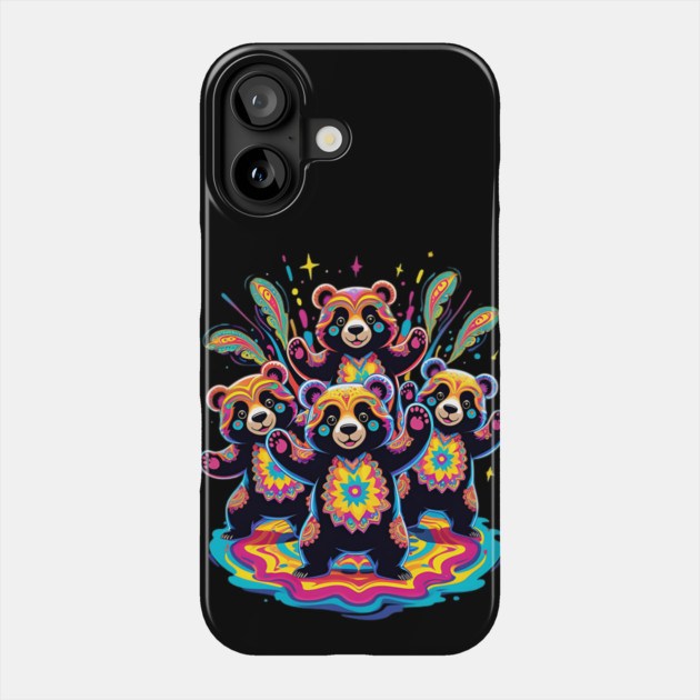Dancing Bear Phone Case by animegirlnft