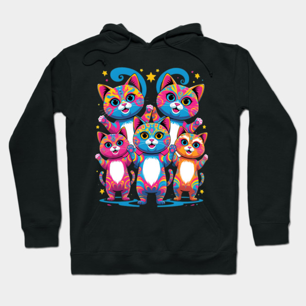 Dancing Cat Hoodie by animegirlnft