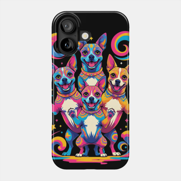 Dancing Dog Phone Case by animegirlnft
