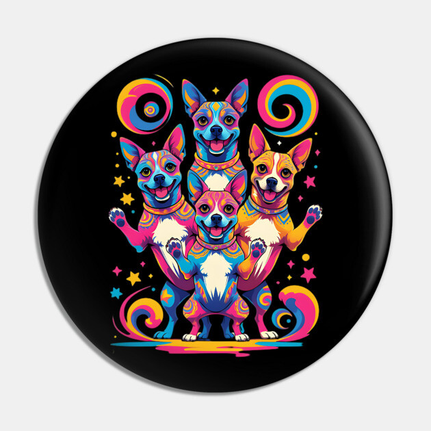 Dancing Dog Pin by animegirlnft