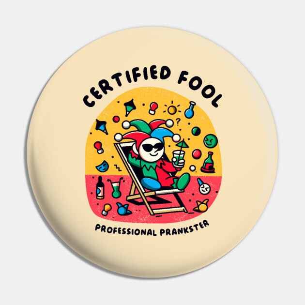 CERTIFIED FOOL Pin by Fabrik