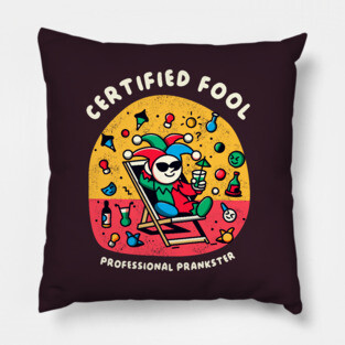 CERTIFIED FOOL Pillow