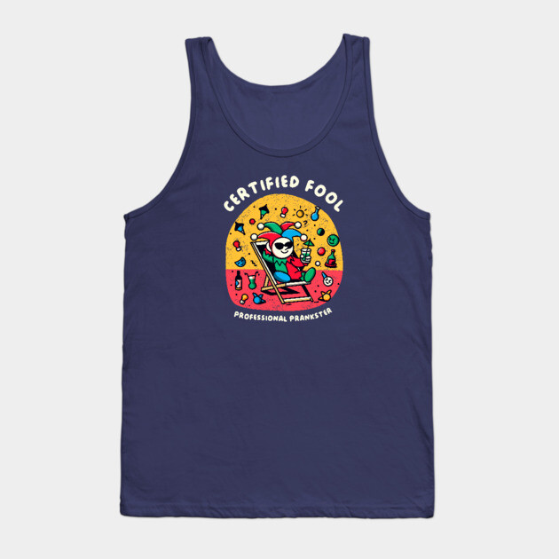 CERTIFIED FOOL Tank Top by Fabrik