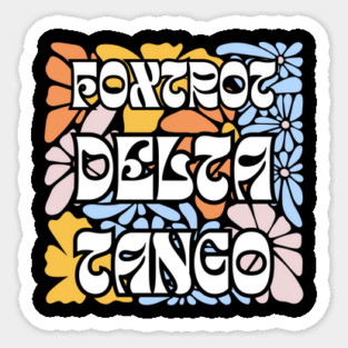 Foxtrot-Delta-Tango Sticker
