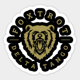 Foxtrot-Delta-Tango Sticker