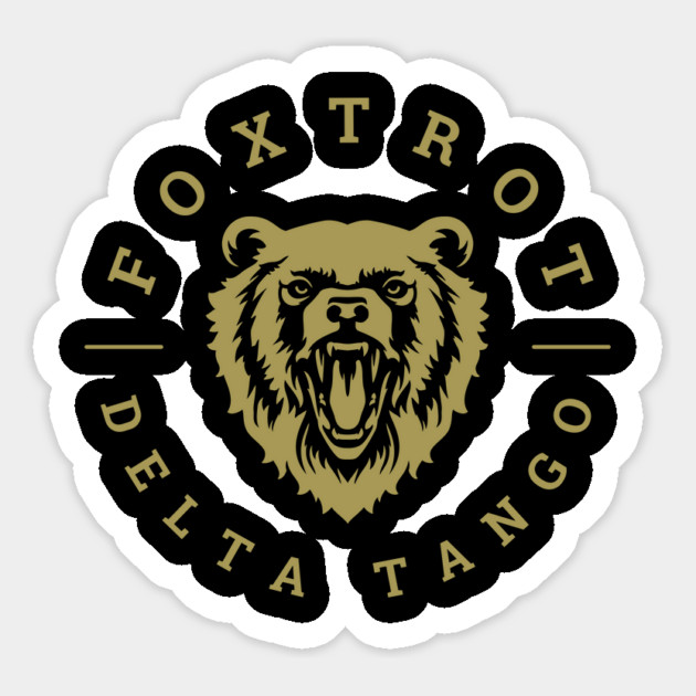 Foxtrot-Delta-Tango Magnet by Creatifly Graphic Tees