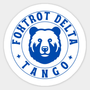 Foxtrot-Delta-Tango Sticker