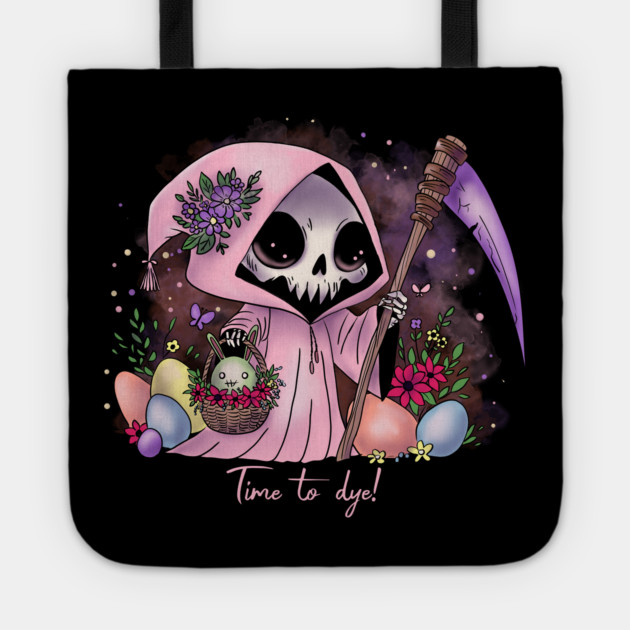 Easter Grim Reaper Tote by H. R. Sinclair