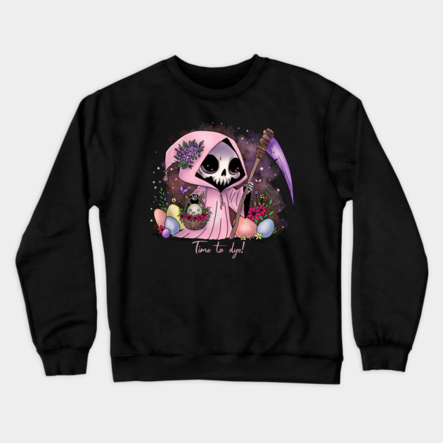 Easter Grim Reaper Crewneck Sweatshirt by H. R. Sinclair