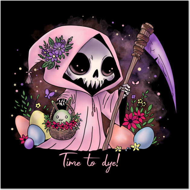 Easter Grim Reaper Wall Art by H. R. Sinclair