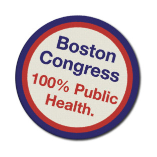 Boston Congress Election Pin T-Shirt