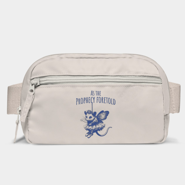 As The Prophecy Foretold, silly fairy godpossum design by Luxinda