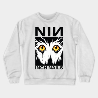 Nine Inch Nails Yellow Eyes Crewneck Sweatshirt