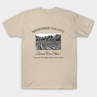 Midsomer Murders, Annual Wine Show T-Shirt