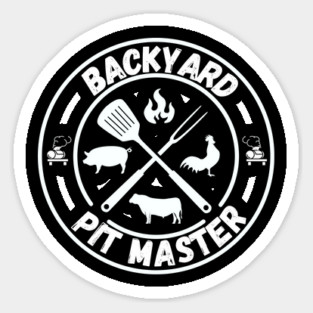 Backyard Pitmaster Magnet