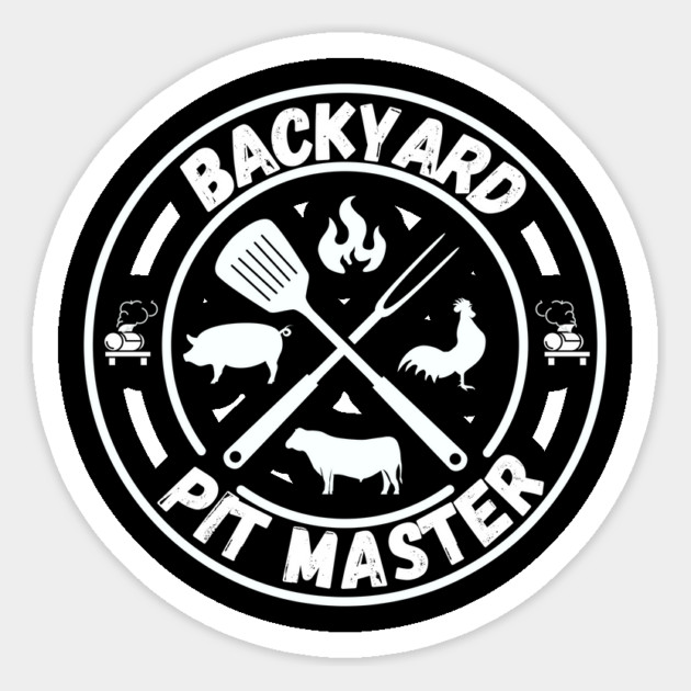 Backyard Pitmaster Magnet by BA