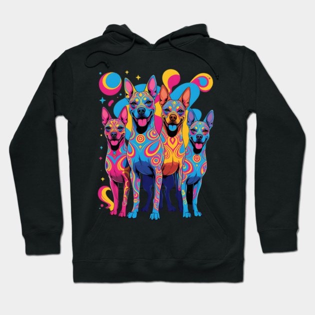 Pop Art Dog Hoodie by animegirlnft