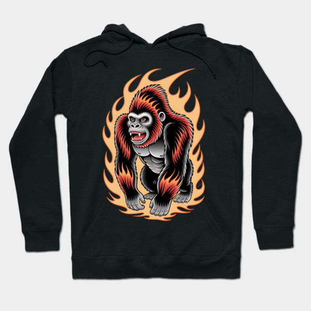 Gorilla Muscle Hoodie by animegirlnft