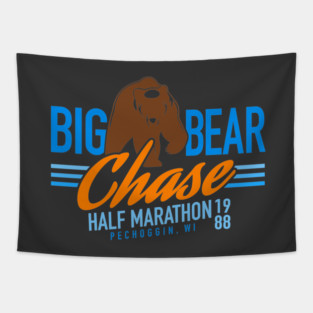 Big Bear Chase Tapestry