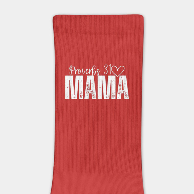 Proverbs 31 Mama T-Shirt | Christian Mom Shirt | Faith-Based Motherhood Tee by Tondeleya's Store
