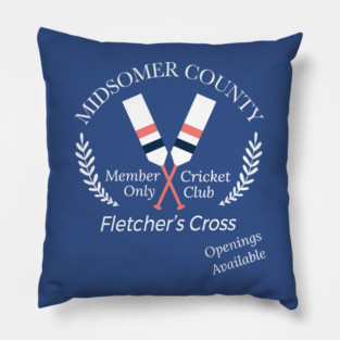Midsomer Cricket Club Pillow