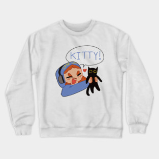 this kitty Crewneck Sweatshirt