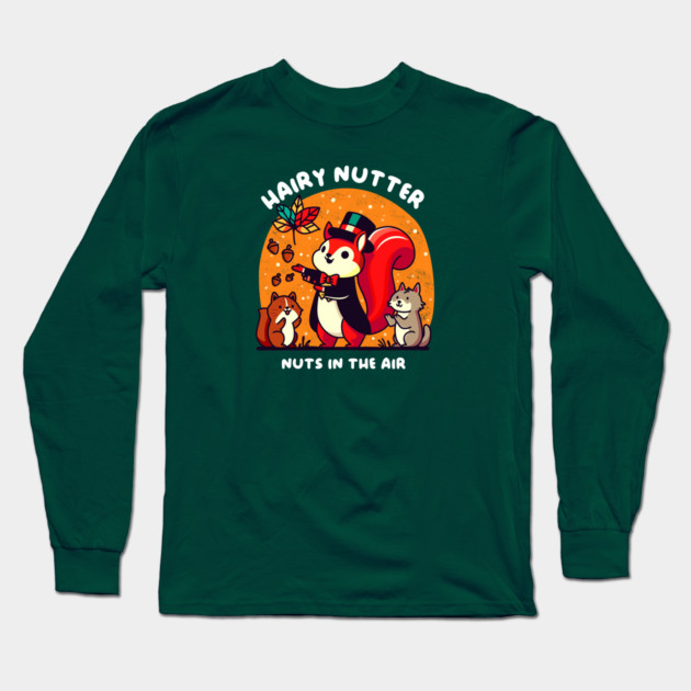 HAIRY NUTTER Long Sleeve T-Shirt by Fabrik