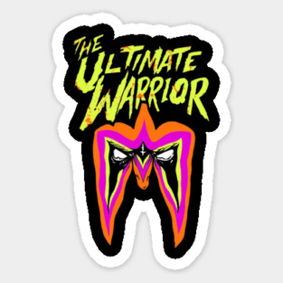 The Ultimate Warrior Sticker