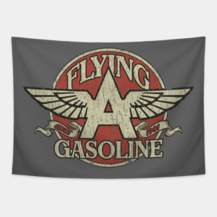 Flying A Gasoline 1901 Tapestry