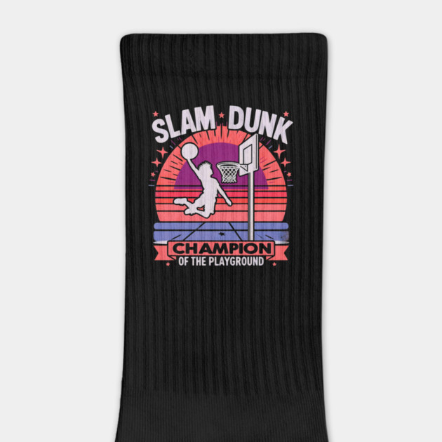 Slam Dunk Champion of the Playground – Retro Basketball Design by Ben's Store 1