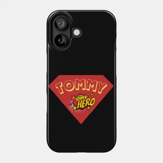 SUPPORT TOMMY SUPERHERO– Stand for the Cause Phone Case by Steve
