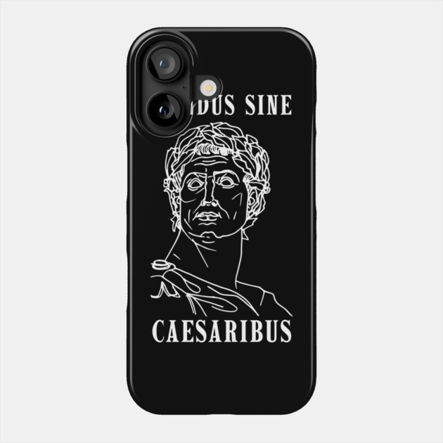 mundus-sine-caesaribus Phone Case by Creatifly Graphic Tees