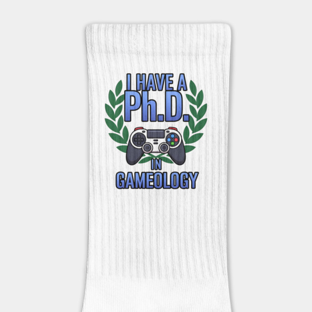 Funny PhD in Gameology – Gamer Slogan Gaming Lovers by ArtistTee ⭐⭐⭐⭐⭐