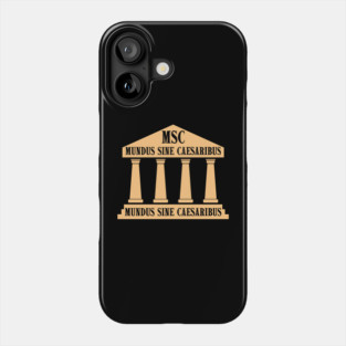 mundus-sine-caesaribus Phone Case