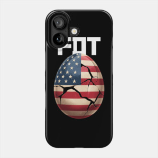 Dump Trump: FDT Cracked Promises (Foxtrot Delta Tango) Phone Case
