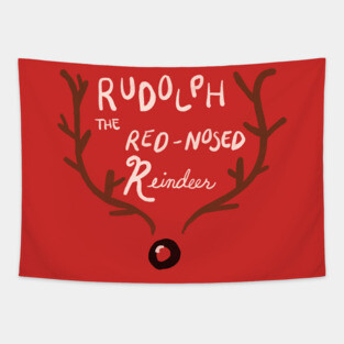 Rudolph the Red-Nosed Reindeer Tapestry