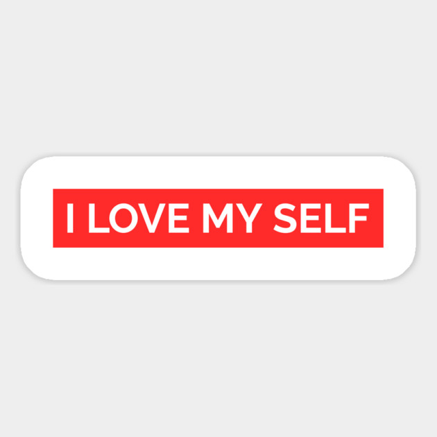 I love myself Magnet by Pixel Threads 