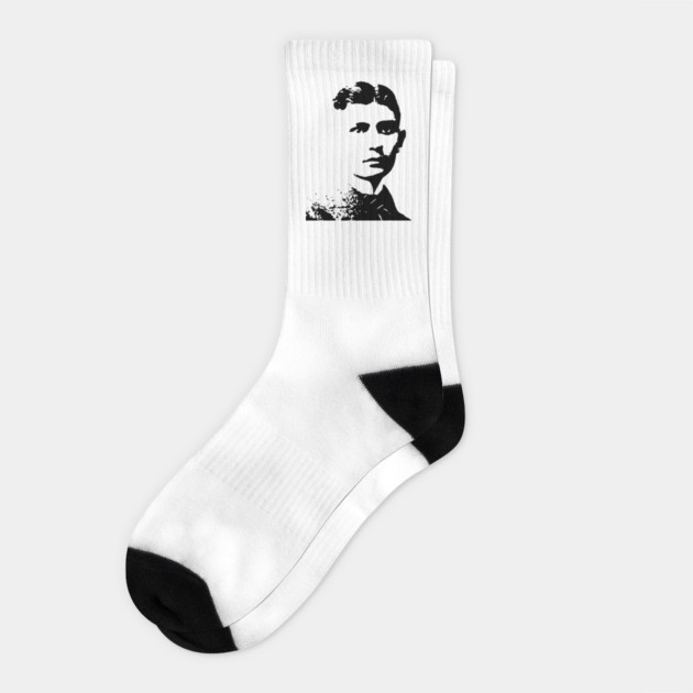 FRANZ KAFKA Socks by Philosophy Shirts